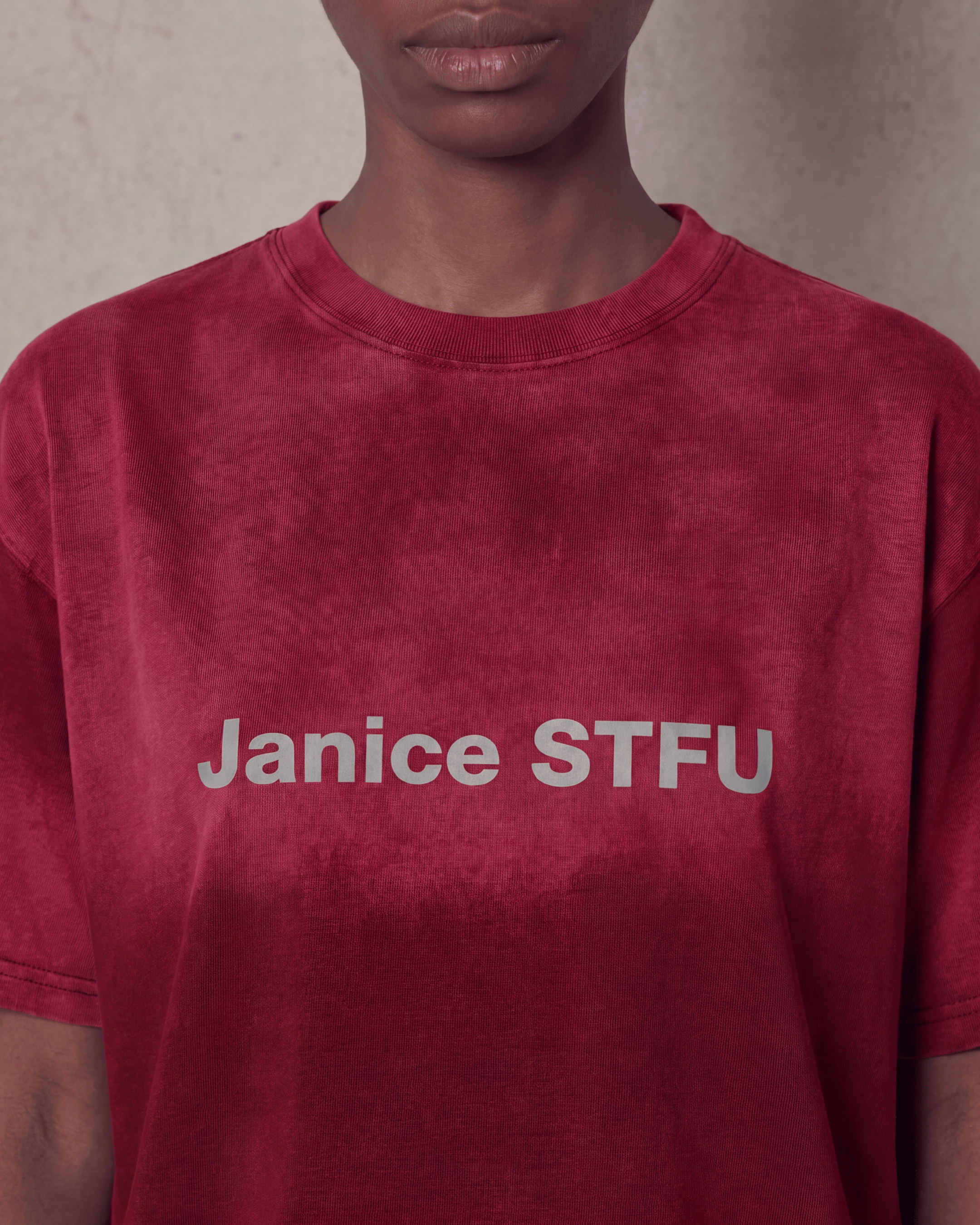 JANICE STFU T-SHIRT